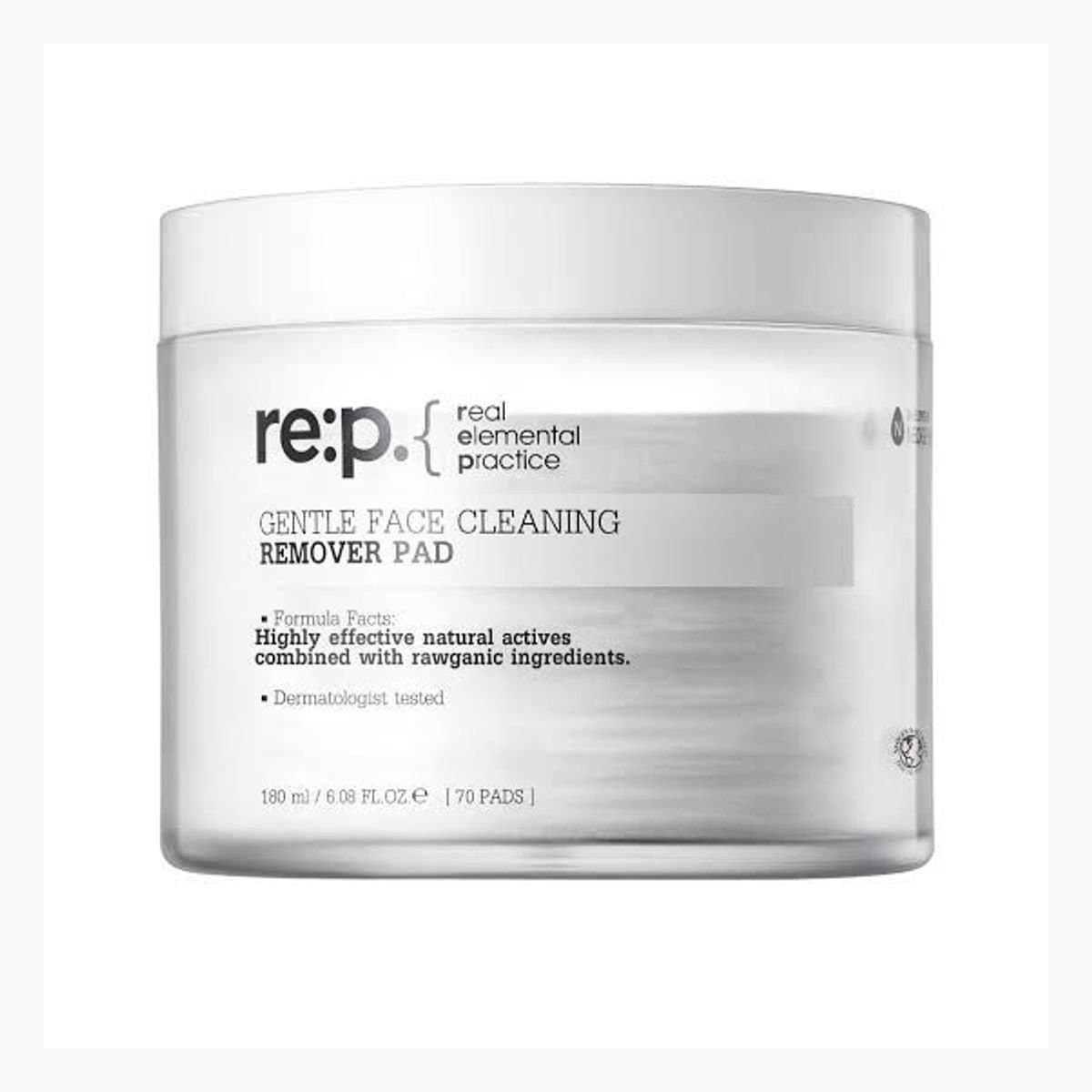 RE:P
 GENTLE FACE CLEANING REMOVER PAD