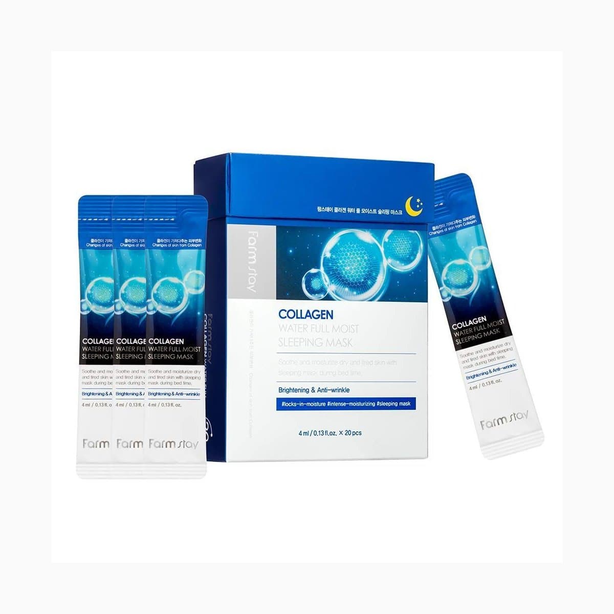 FARMSTAY COLLAGEN WATER FULL MOIST SLEEPING MASK