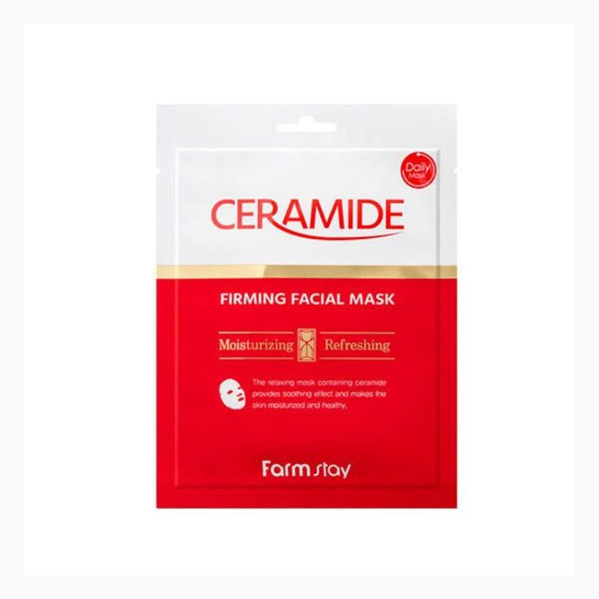 FARMSTAY CERAMIDE FIRMING FACIAL MASK