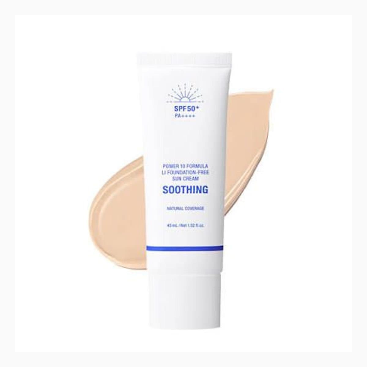 It's Skin Power 10 Formula 
 LI Foundation-Free Sun Cream