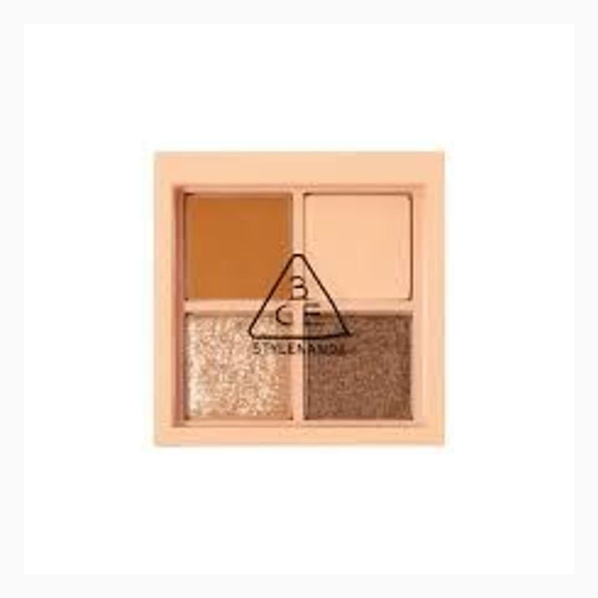 3CE MINI MULTI EYE COLOR PALETTE #ALMOND FUDGE