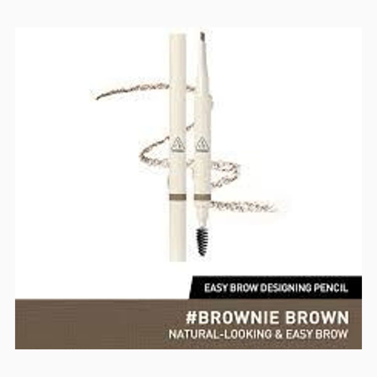 3CE EASY BROW DESIGNING PENCIL #BROWNIE BROWN