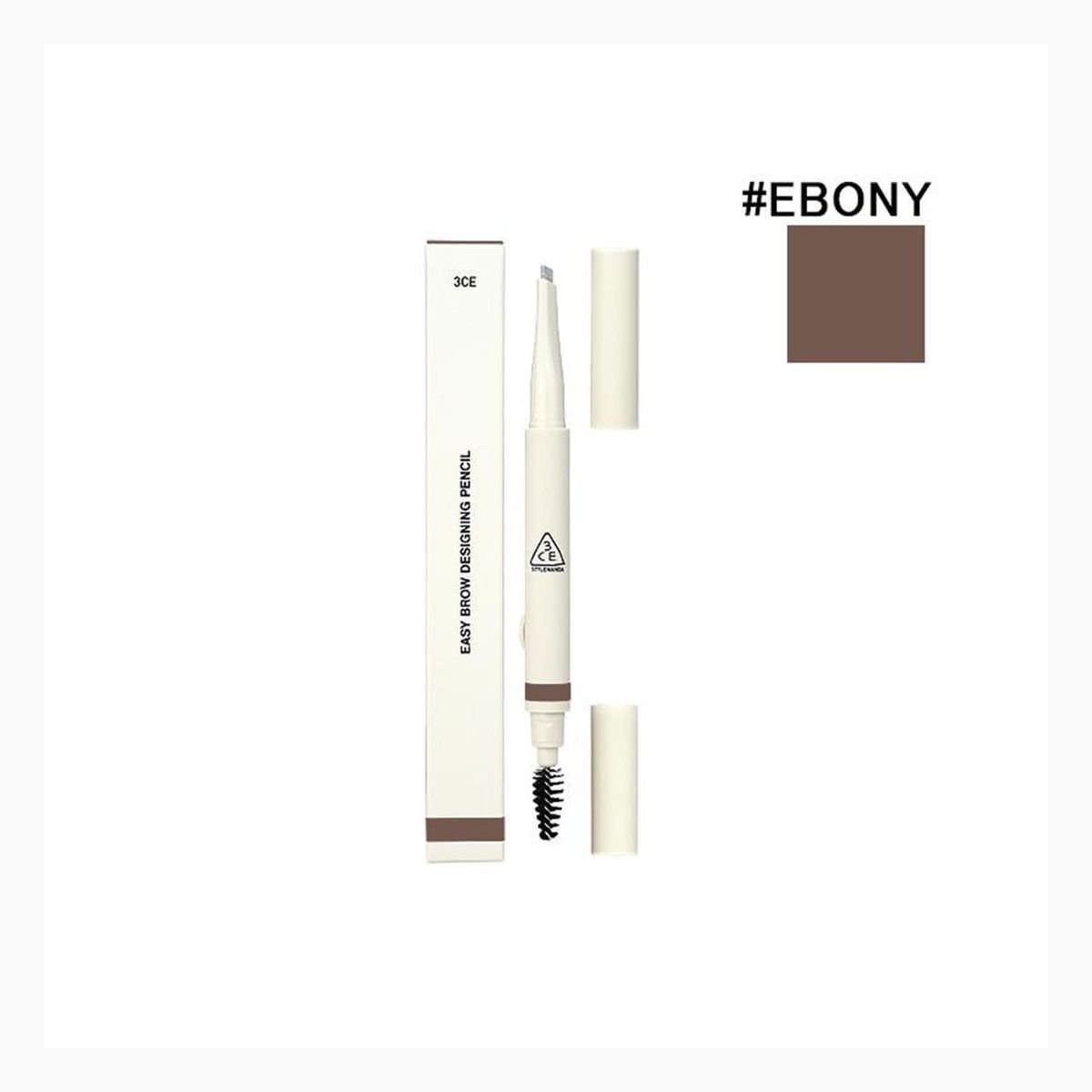 3CE EASY BROW DESIGNING PENCIL #EBONY