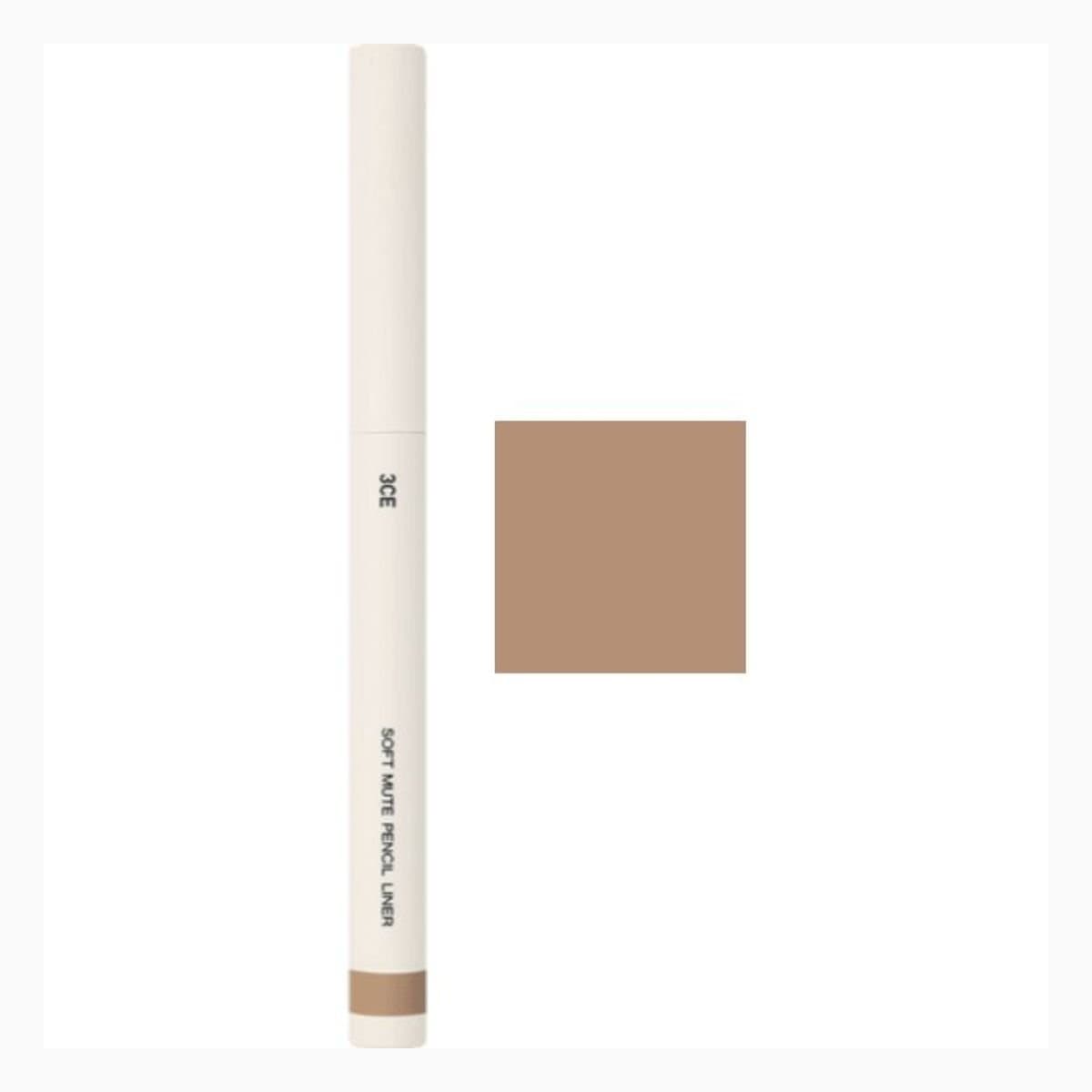 3CE SOFT MUTE PENCIL LINER #OATMEAL GRAY