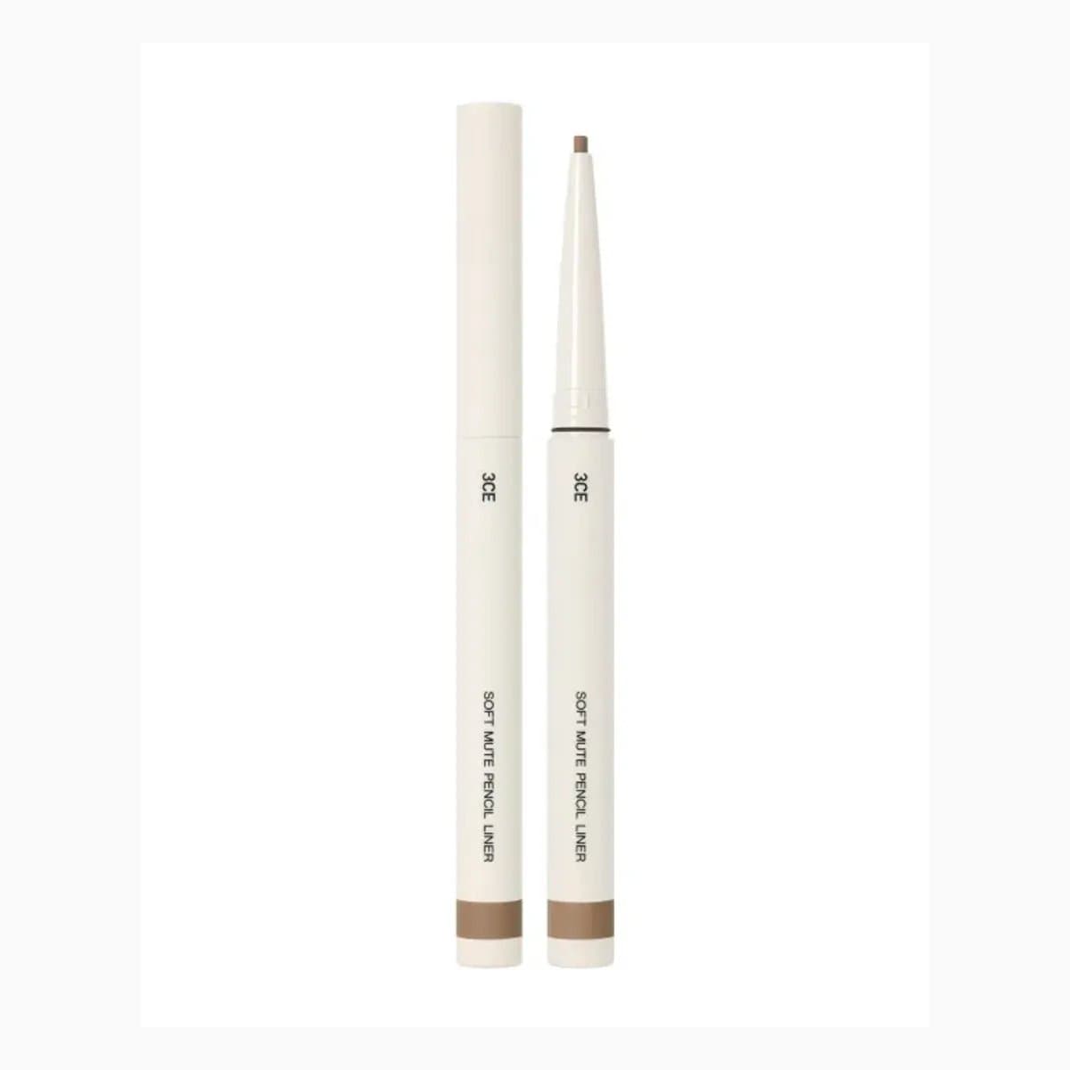 3CE SOFT MUTE PENCIL LINER #HAZEL BROWN
