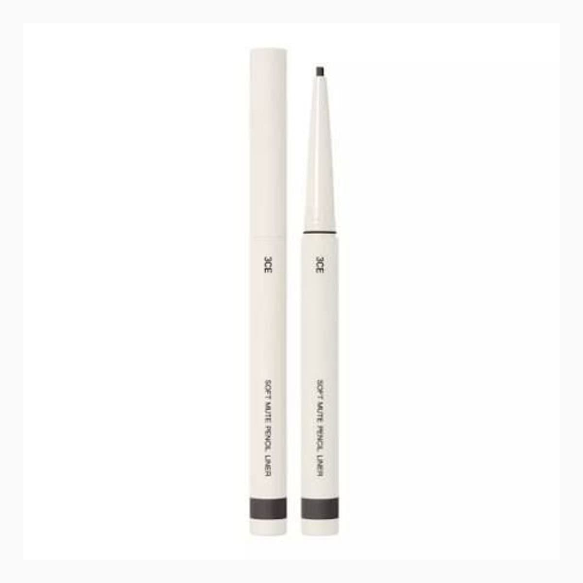 3CE SOFT MUTE PENCIL LINER #MILDY BLACK