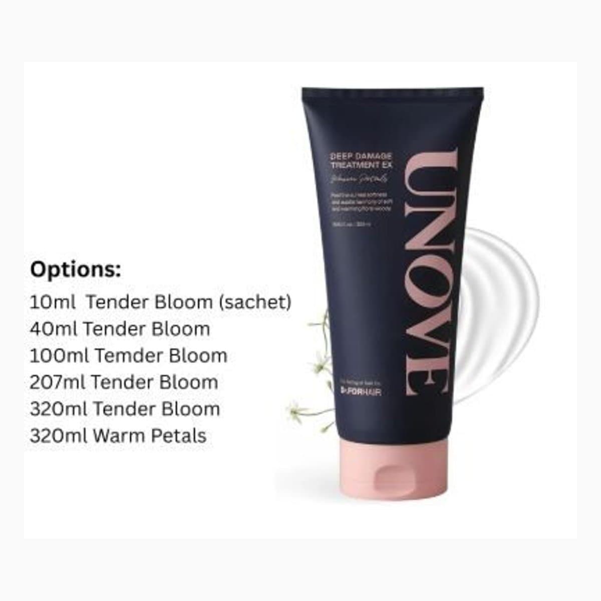 UNOVE DEEP DAMAGE TREATMENT EX (WARM PETAL) 10ml