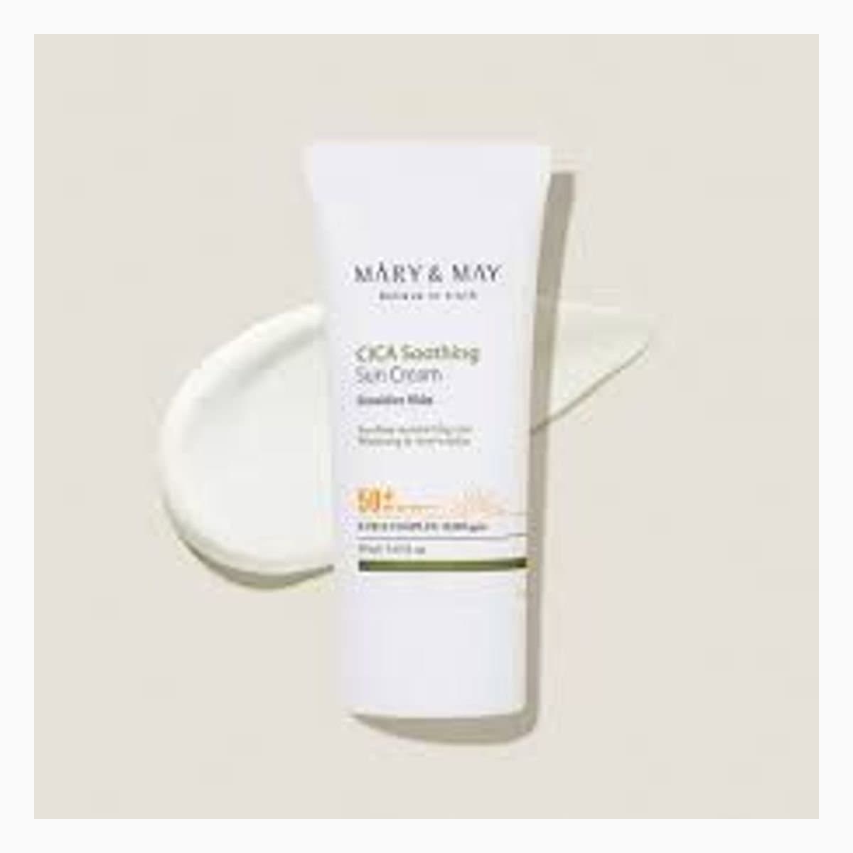 Mary&May CICA Soothing Sun Cream SPF50+ PA++++ 50ml
