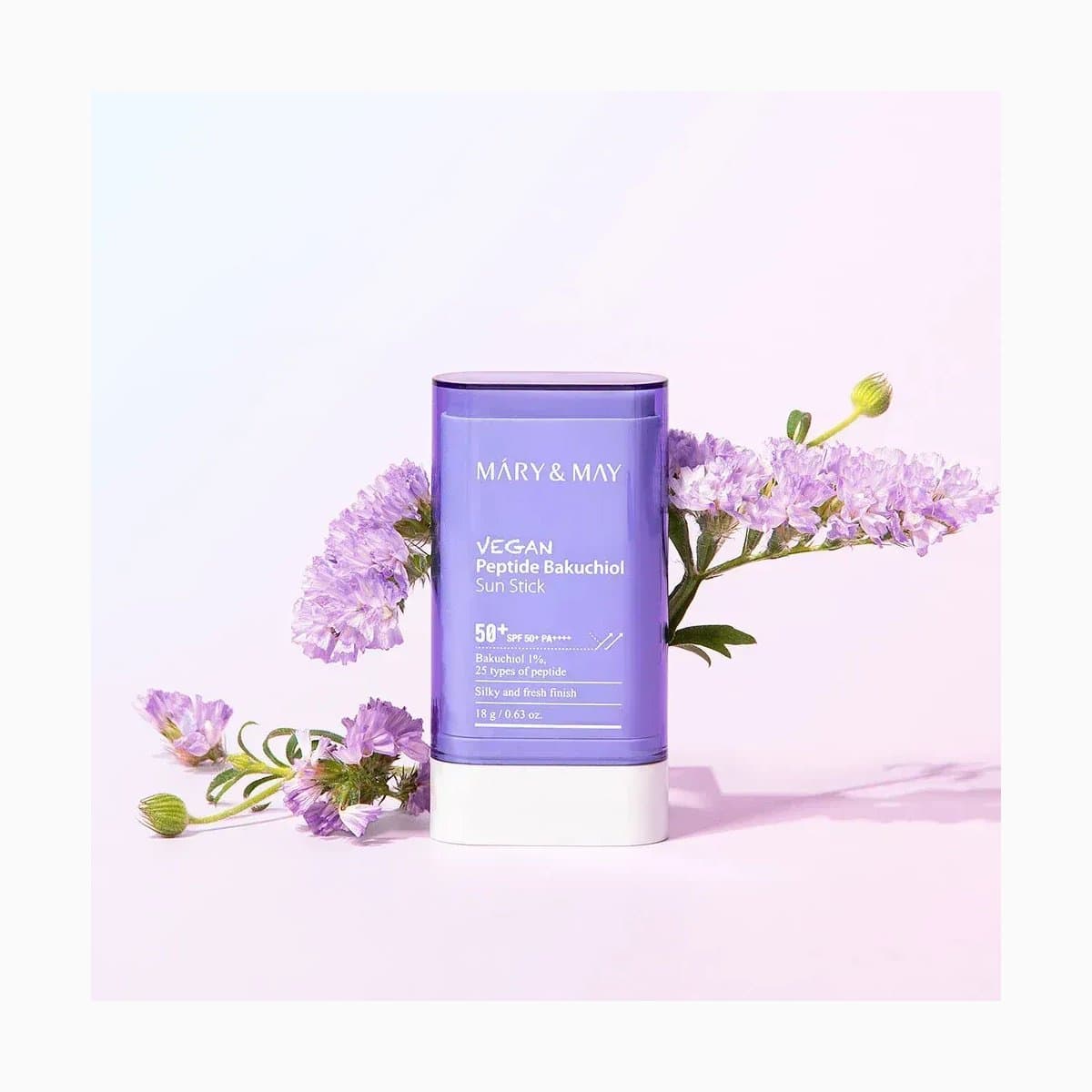 Mary&May Vegan Peptide Bakuchiol Sun Stick SPF50+ PA++++ 18g