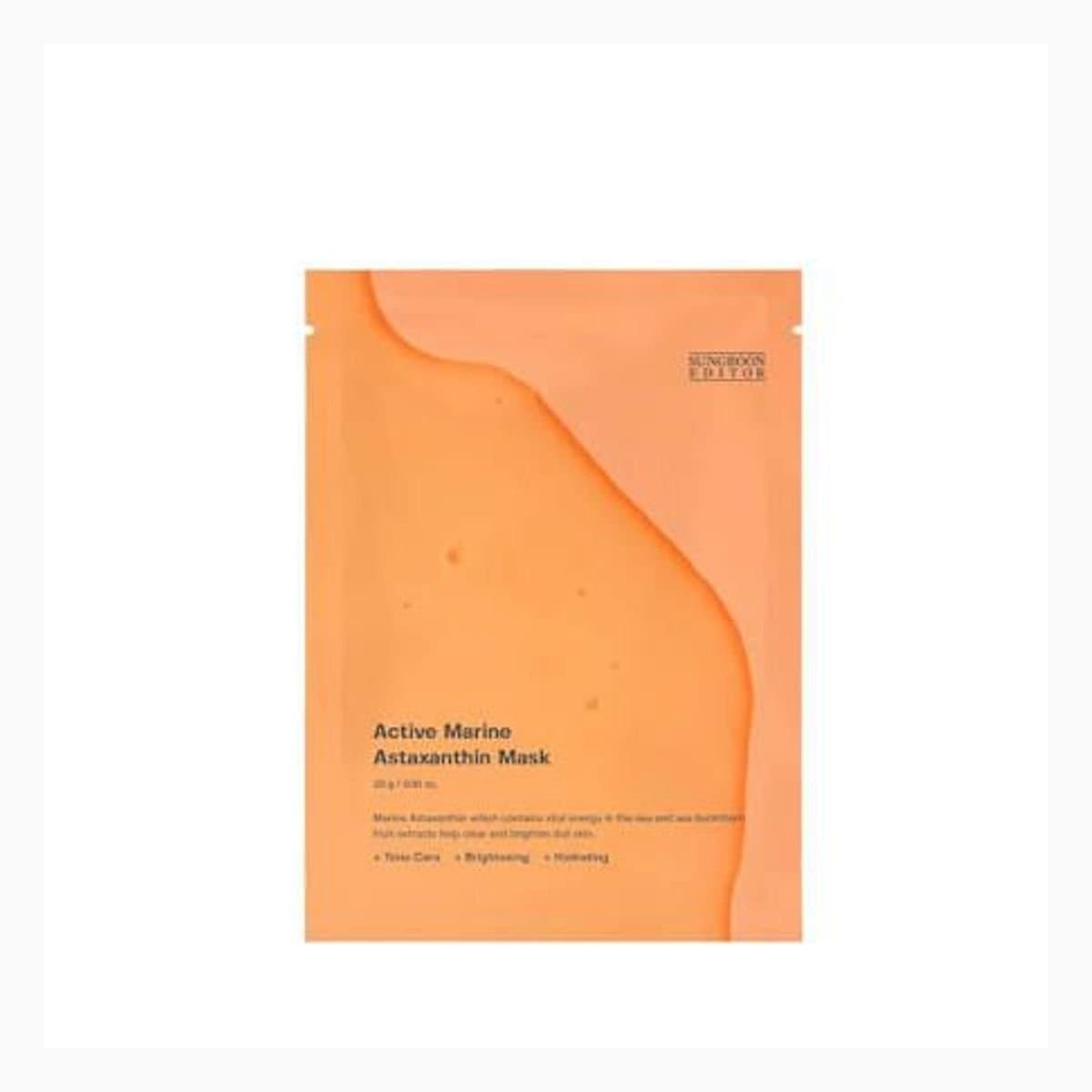 Sungboon Editor Active Marine Astaxanthin Mask 1pcs