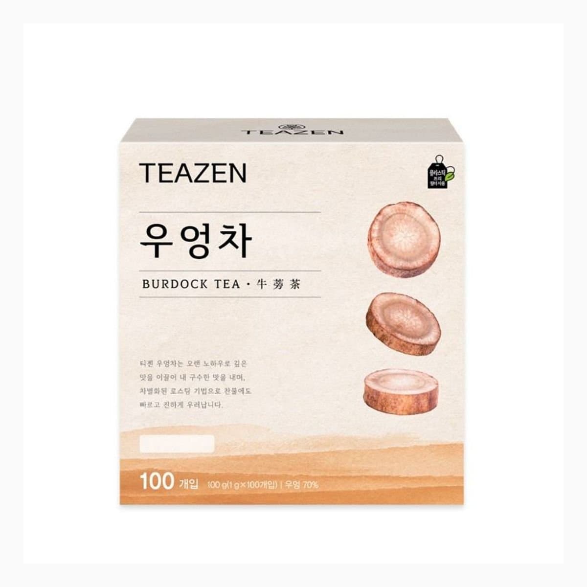 Burdock Tea 100T 1.0 X 100 Teabags