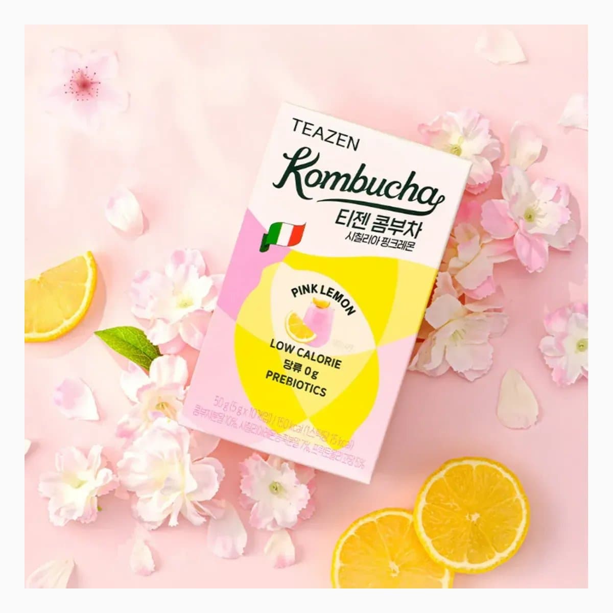 Kombucha Pink Lemon 5g x 10st