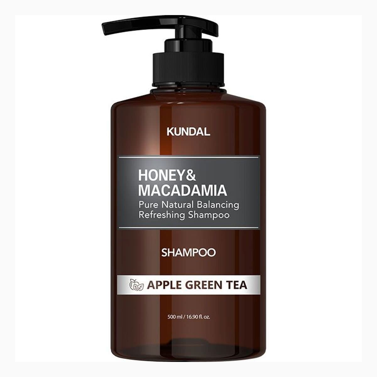 KUNDAL NATURE SHAMPOO 500ml - APPLE GREEN TEA