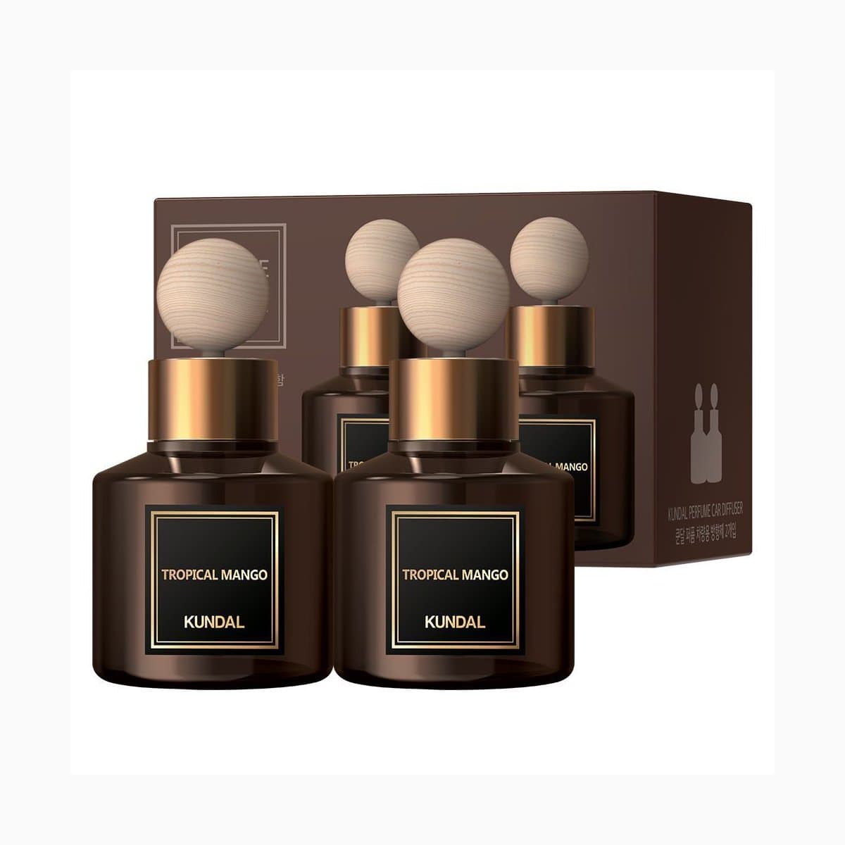 CAR DIFFUSER 75ML 2EA - TROPICAL MANGO