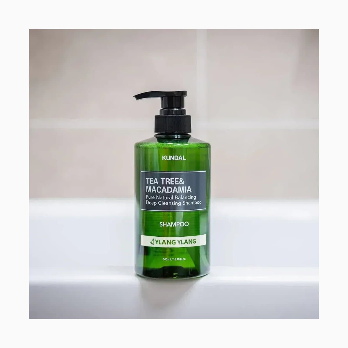 TEA TREE & MACADAMIA DEEP CLEANSING SHAMPOO 500ML - YLANGYLANG