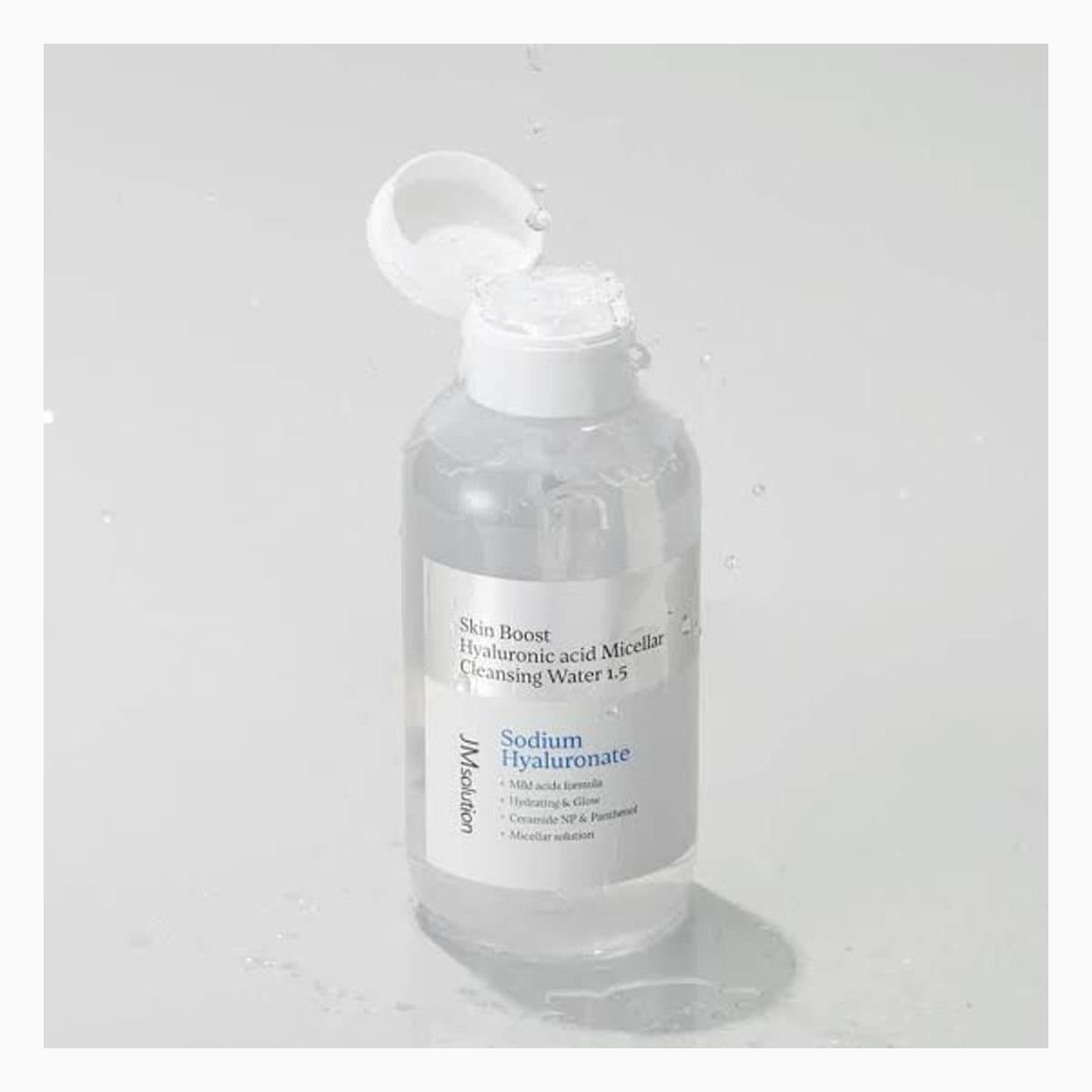 JMSOLUTION SKIN BOOST HYALURONIC ACID MICELLAR CLEANSING WATER 1.5