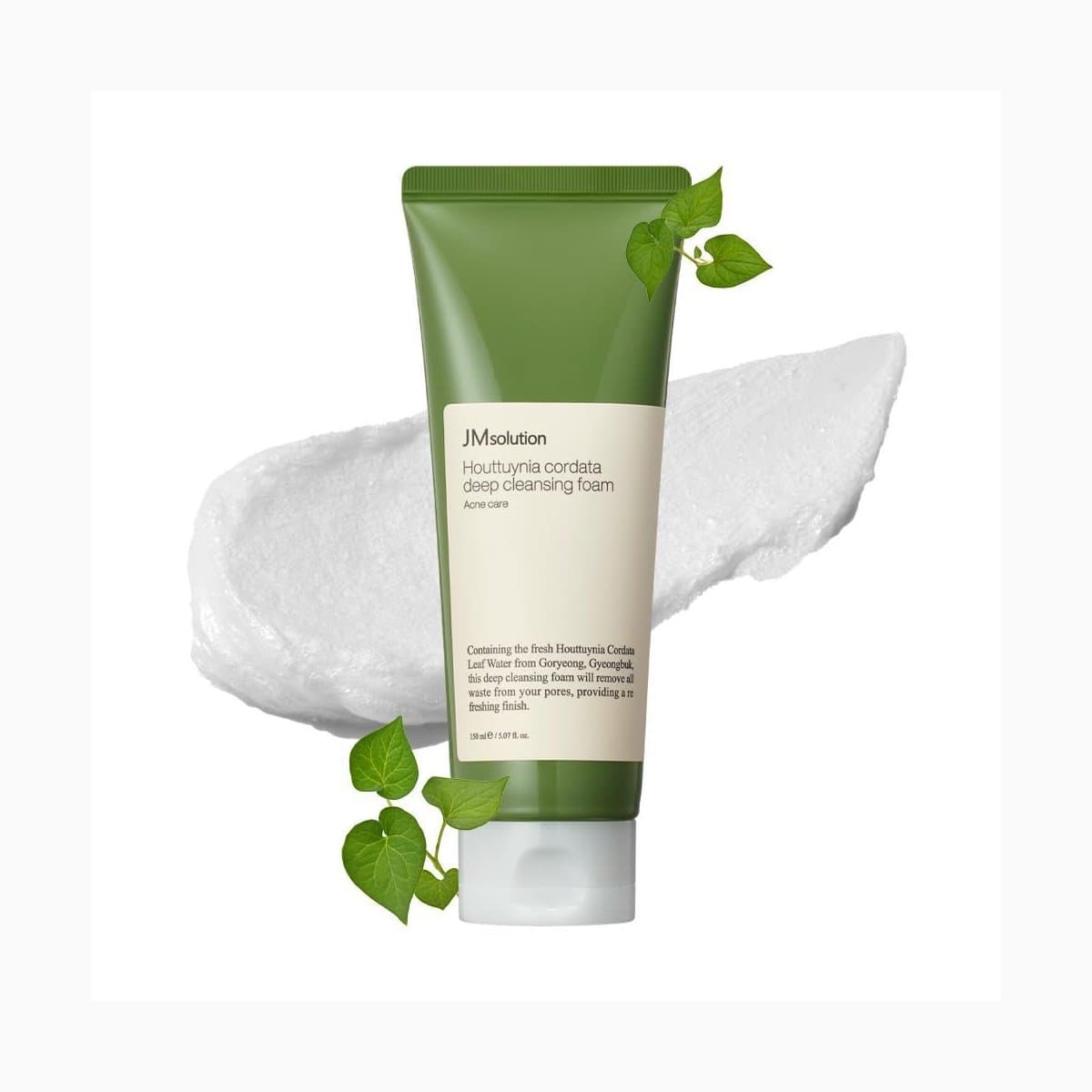 JMSOLUTION HEARTLEAF 88 DEEP CLEANSING FOAM