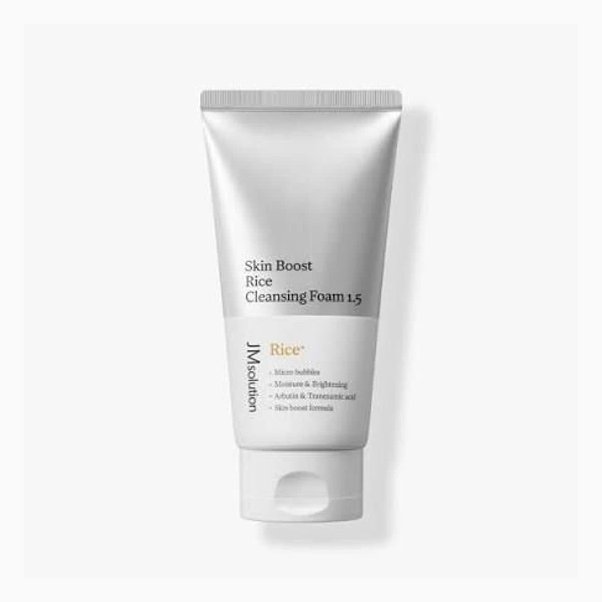 JMSOLUTION SKIN BOOST RICE CLEANSING FOAM 1.5