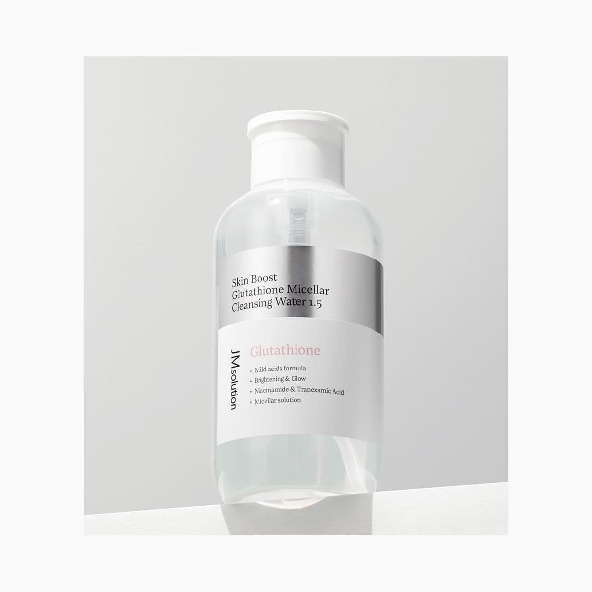 JMSOLUTION SKIN BOOST GLUTATHIONE MICELLAR CLEANSING WATER 1.5