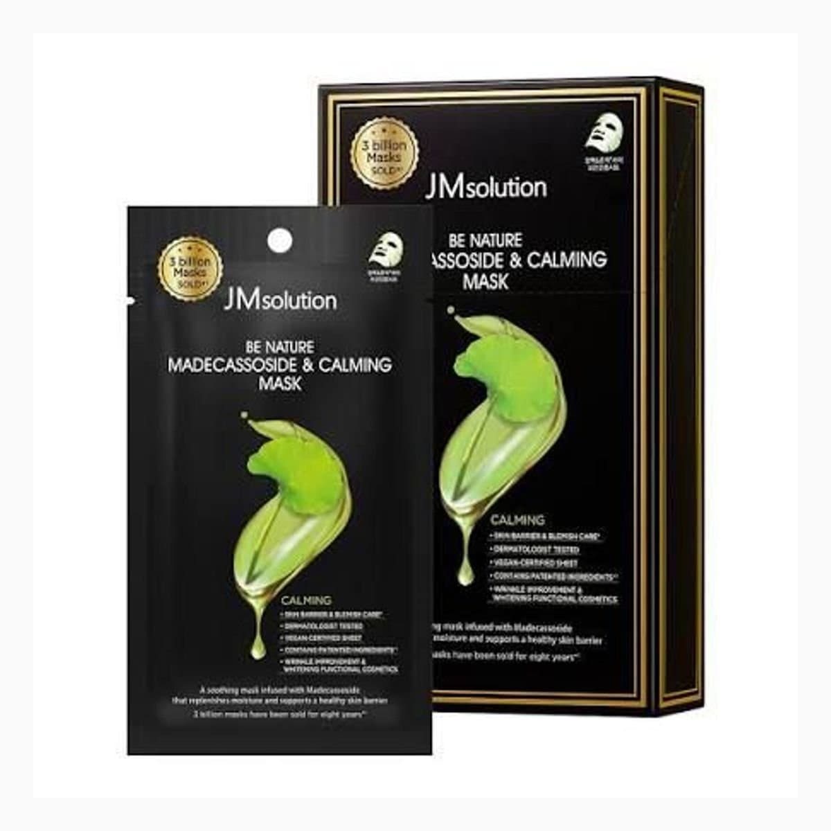 JMSOLUTION BE NATURE MADECASSOSIDE & CALMING MASK
