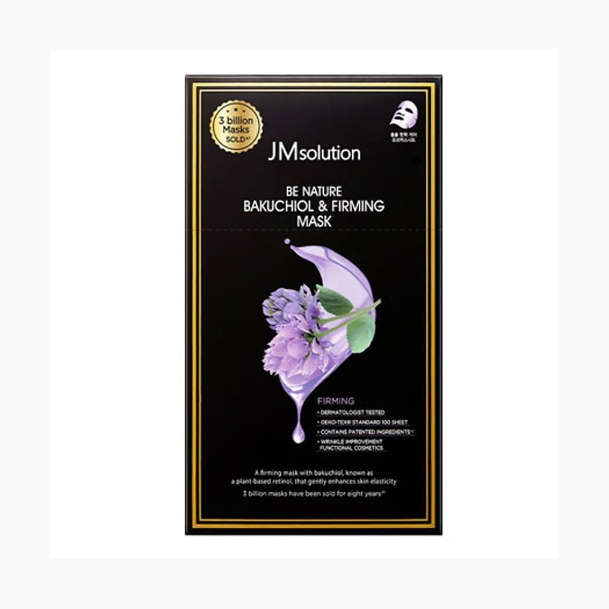 JMSOLUTION BE NATURE BAKUCHIOL & FIRMING MASK