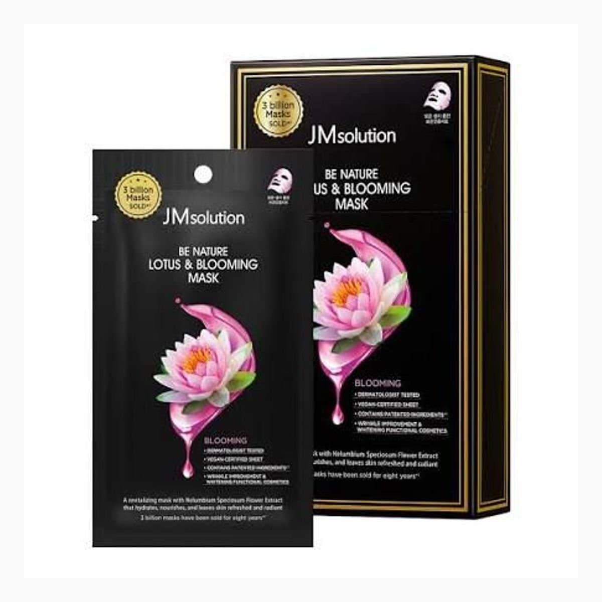JMSOLUTION BE NATURE LOTUS & BLOOMING MASK