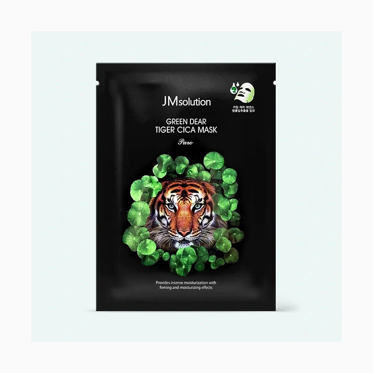 JMSOLUTION GREEN DEAR TIGER CICA MASK PURE