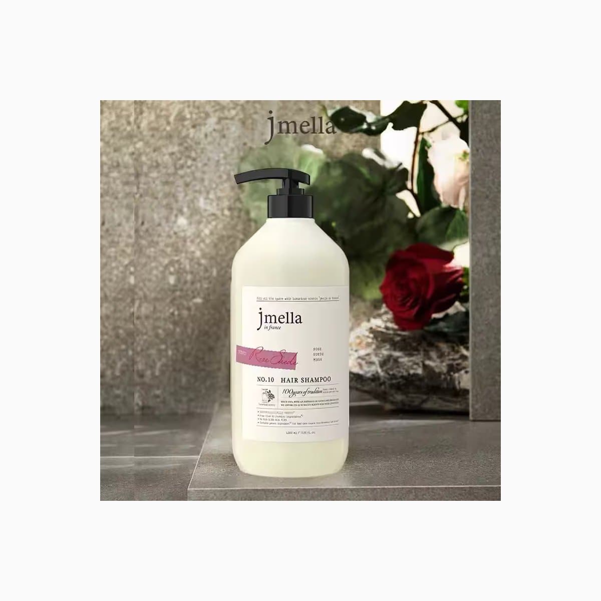 JMELLA IN FRANCE ROSE SUEDE HAIR SHAMPOO 1000 ml