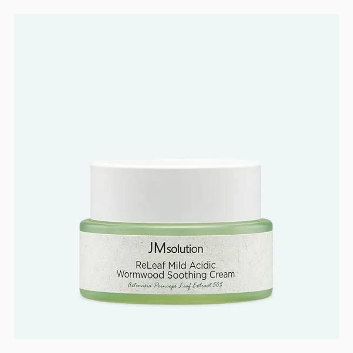 JMSOLUTION RELEAF MILD ACIDIC WORMWOOD SOOTHING CREAM