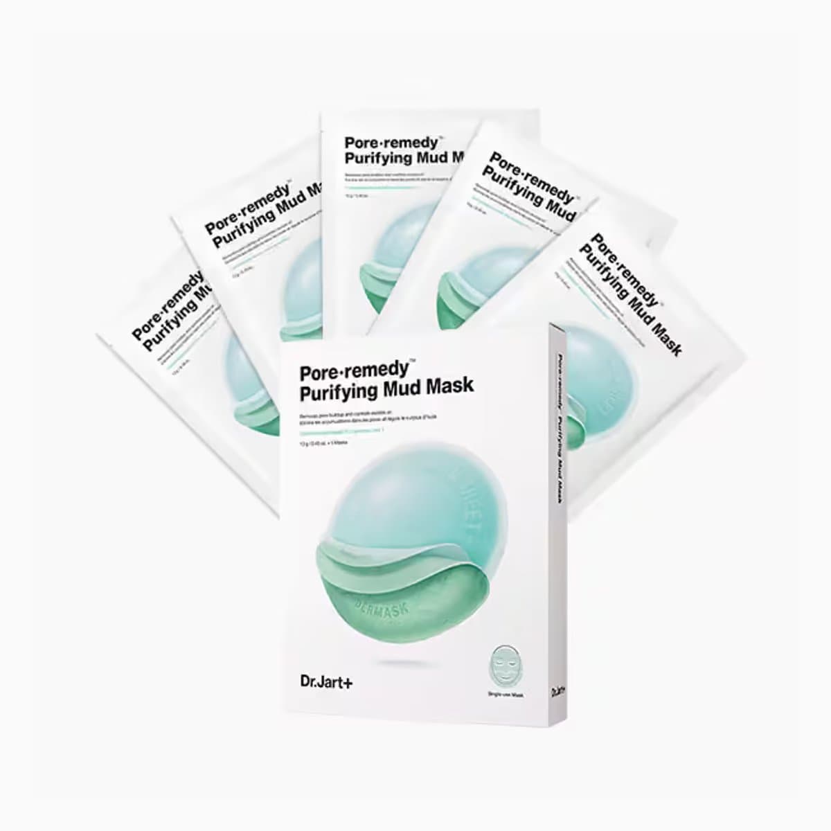 Dr.Jart Dermask Pore·remedy Purifying Mud Mask(13g*5ea)-BA