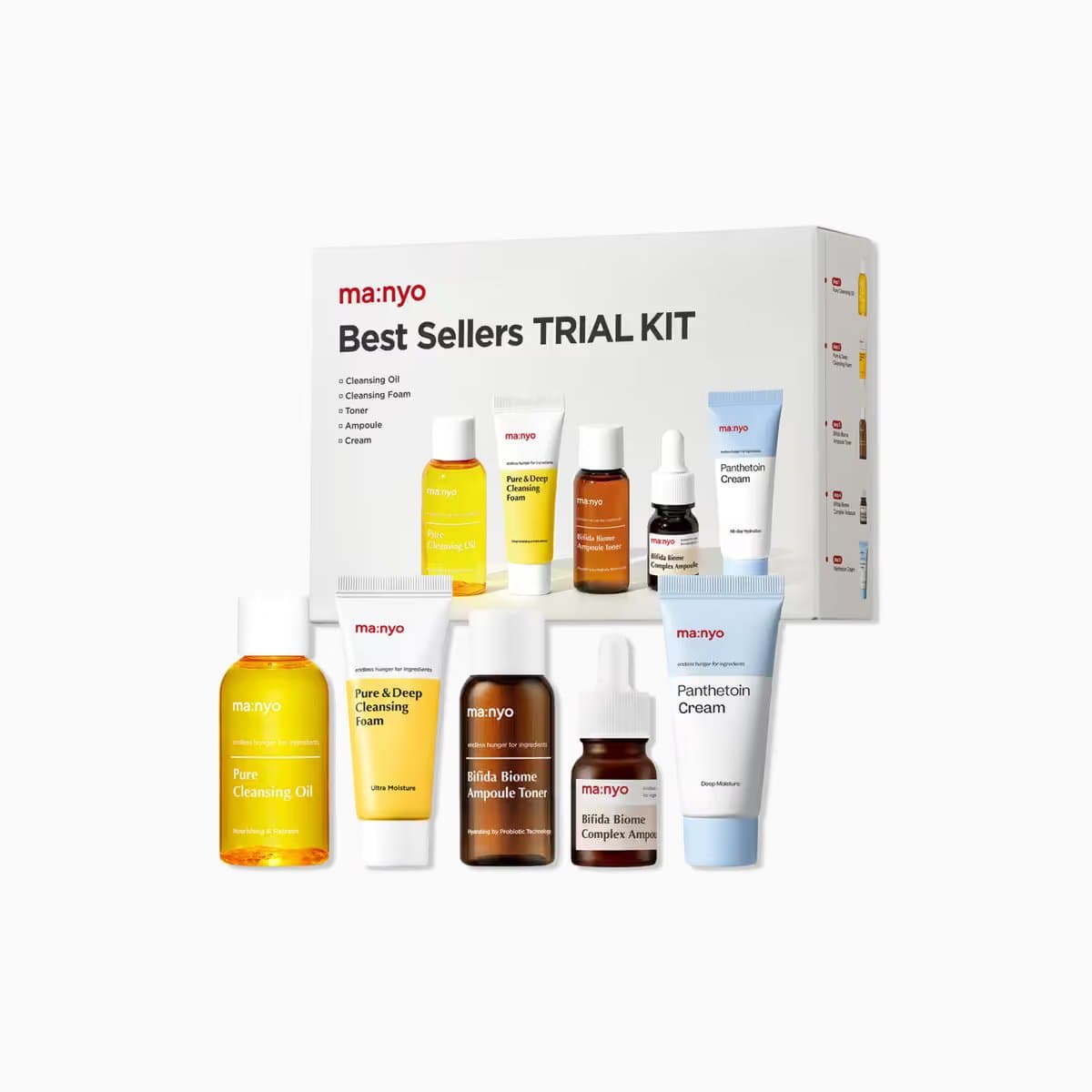 ma:nyo BEST SELLERS TRIAL KIT