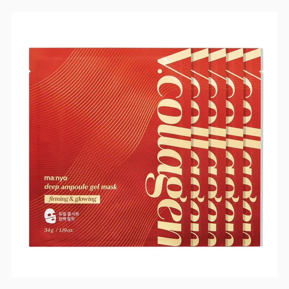 ma:nyo Vcollagen Deep Ampoule Gel Mask