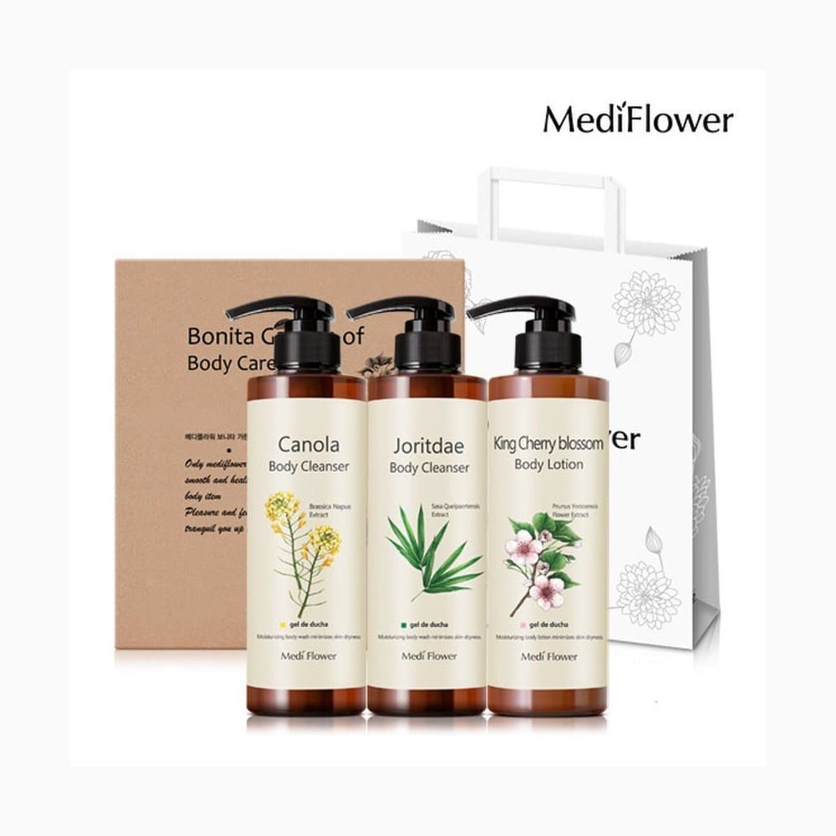 Bonita Garden Body care set ( 3pcs ) 500ml 3