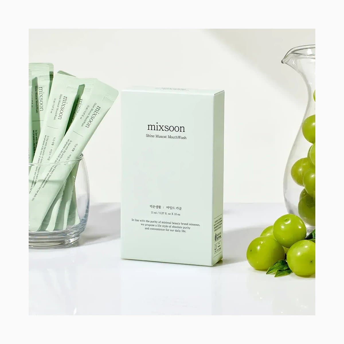 Shine Muscat Mouthwash(Travel Size)[11ml*10packets]