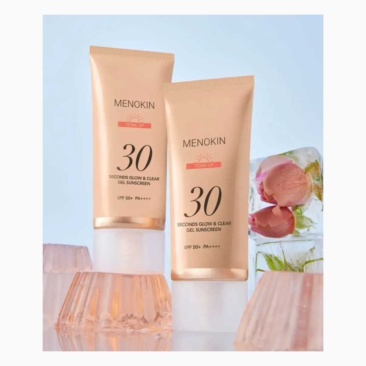 30 Seconds Glow & Clear Gel Sunscreen [Tone up]
