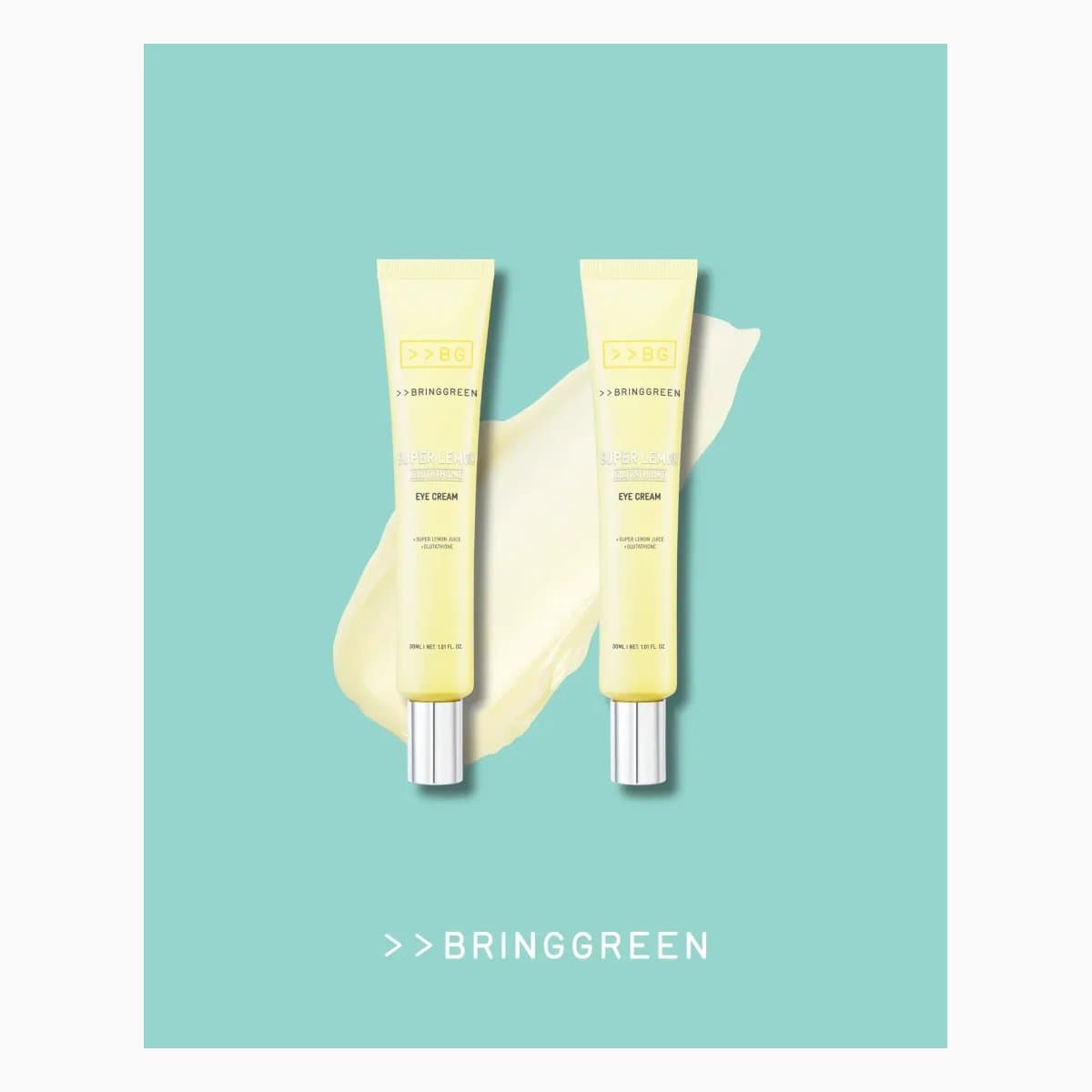 BRING GREEN SUPER LEMON GLUTATHIONE EYE CREAM 30mL DOUBLE SET
