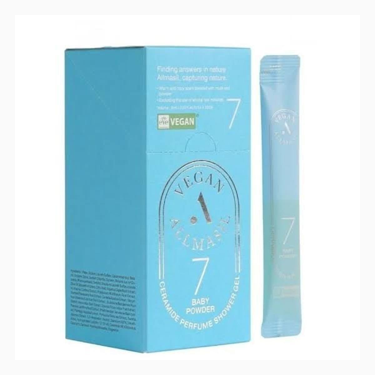 MASIL 7 CERAMIDE PERFUME SHOWER GEL STICK POUCH 8ml*20 (BABY POWDER)