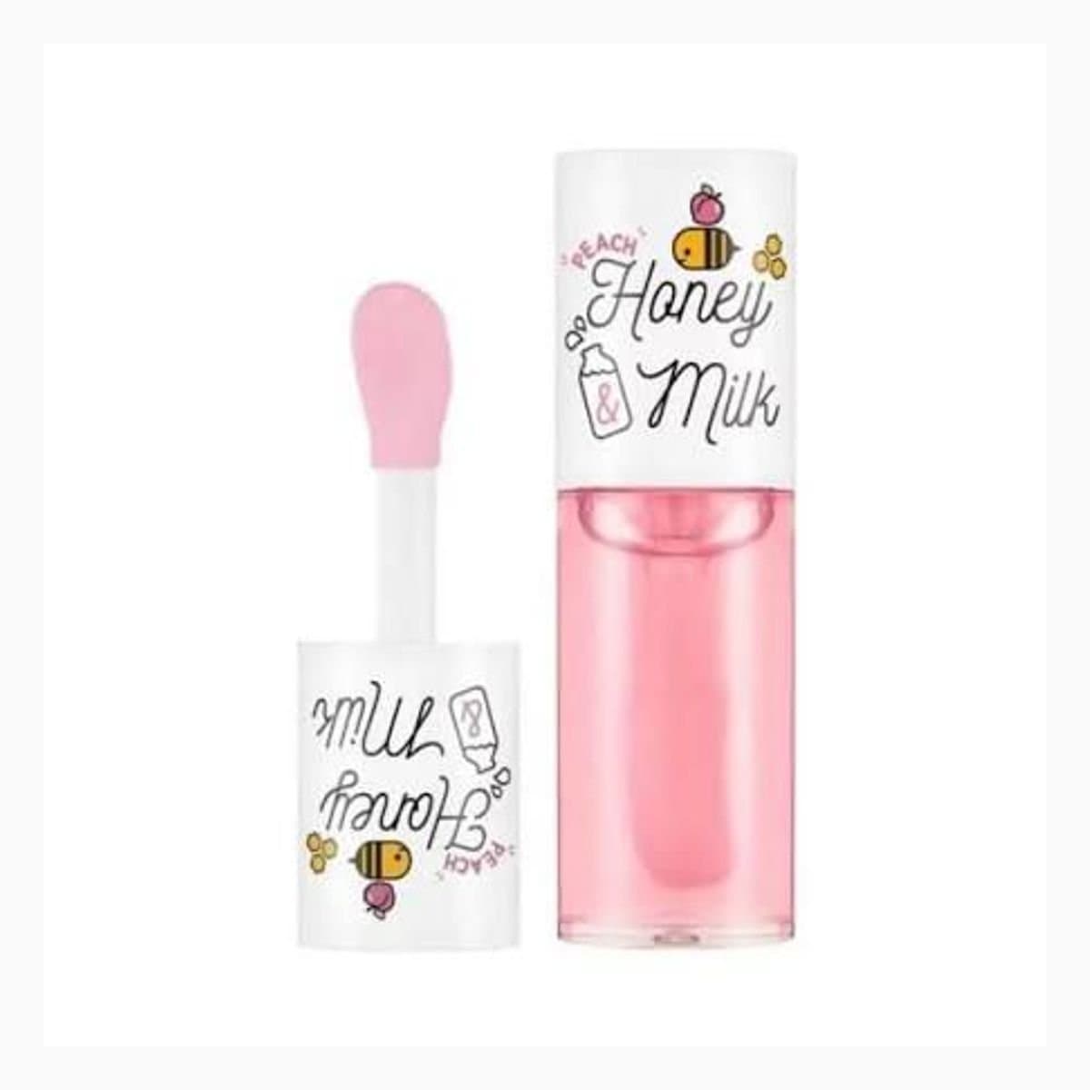 A'PIEU HONEY&MILK_LIP_OIL_LIGHT[PEACH]