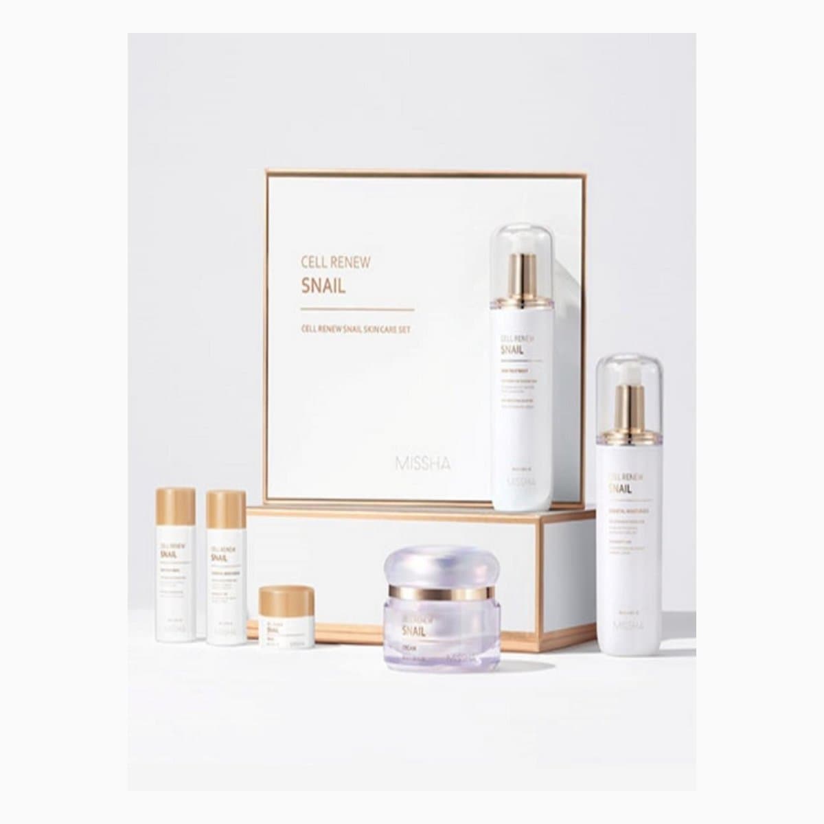 MS SNAIL SKIN CARE SET(3PIECE+MINI)