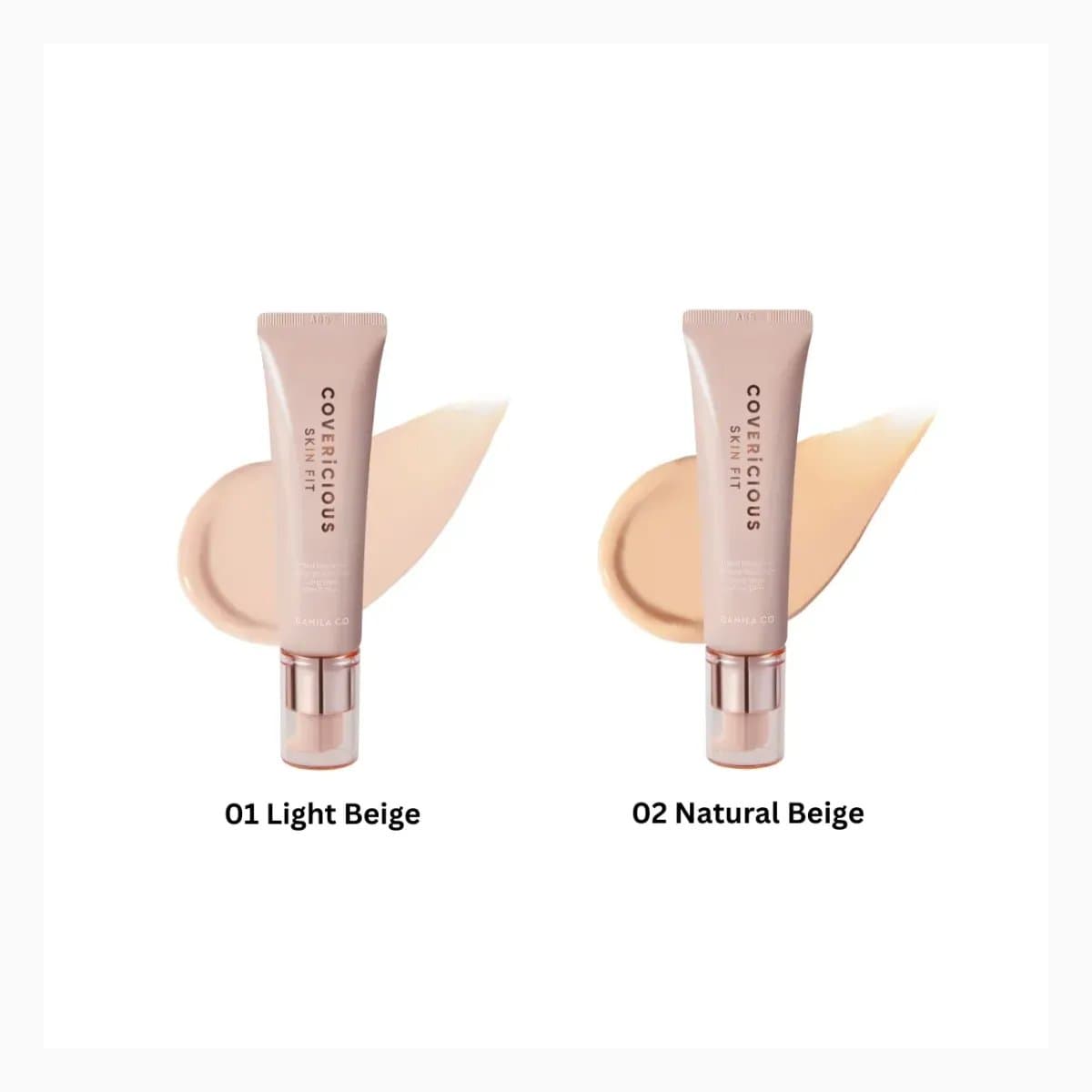 BANILA CO Covericious Skin Fit Tinted Moisturizer SPF 40 PA++ 02. Natural Beige