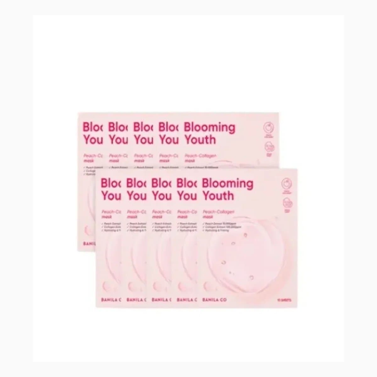 BANILA CO Blooming Youth Peach-Collagen Mask