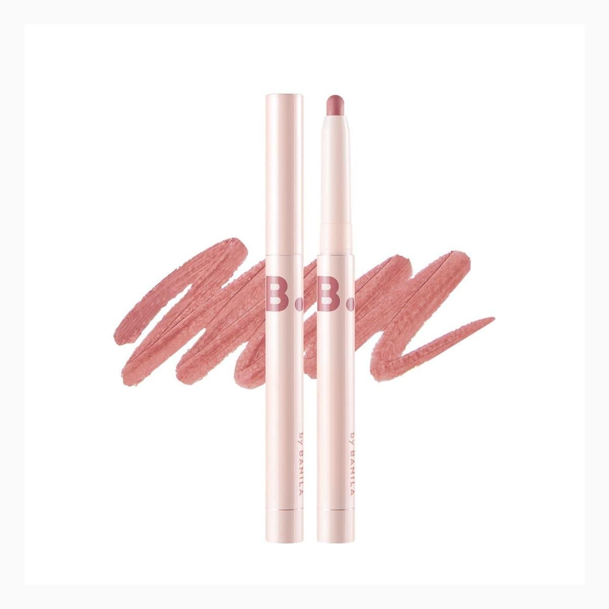 B. by BANILA Smudging Lip Pencil-PK01 Nude Rose-0.8G