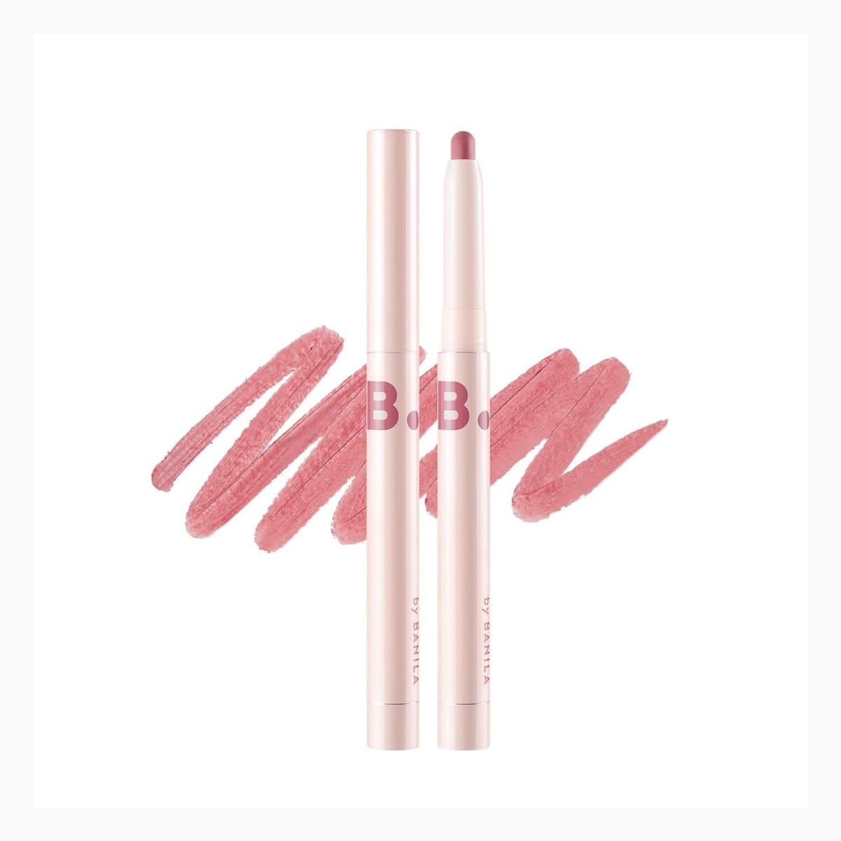 B. by BANILA Smudging Lip Pencil-PK02 Pink Chou-0.8G