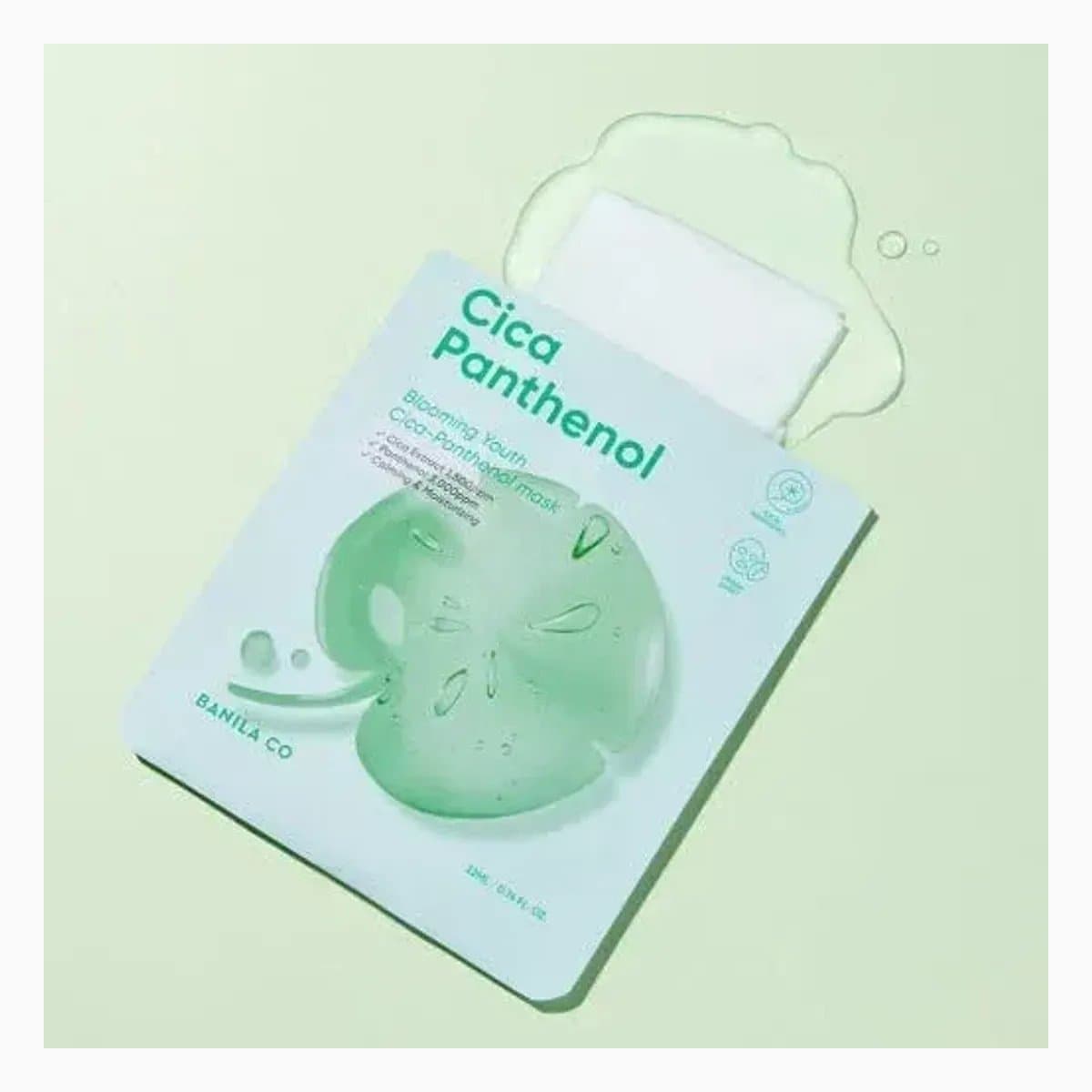 BANILA CO Blooming Youth Cica Panthenol Mask (10ea) 220ml