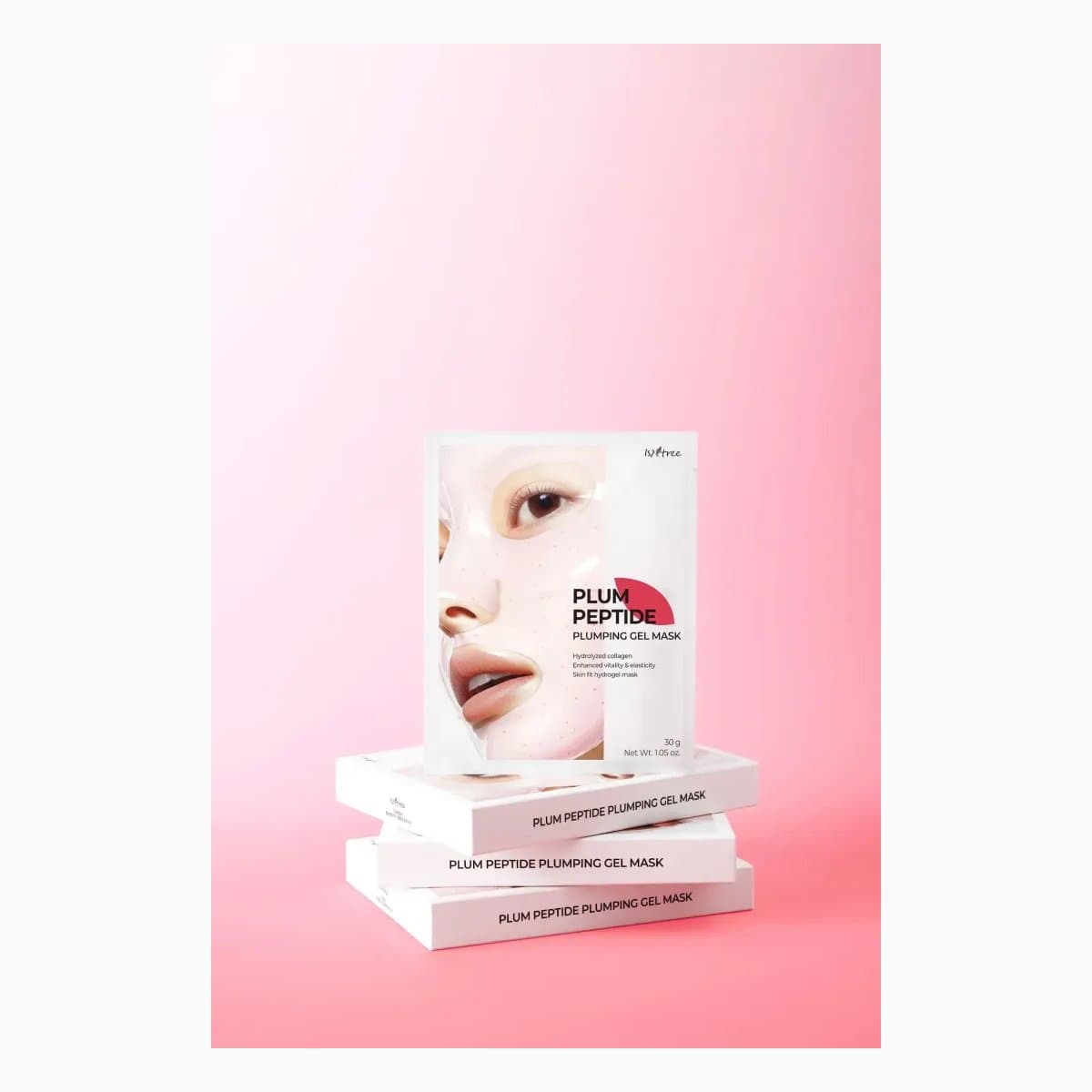 ISNTREE PLUM PEPTIDE PLUMPING GEL MASK 30g*1ea