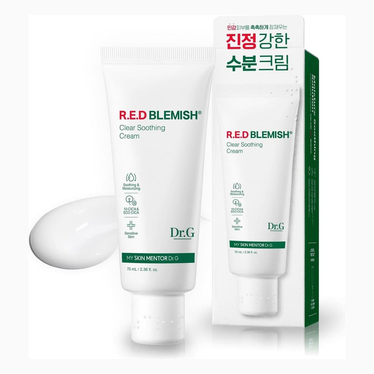 DR.G R.E.D BLEMISH CLEAR SOOTHING CREAM_70ML_TUBE_2022