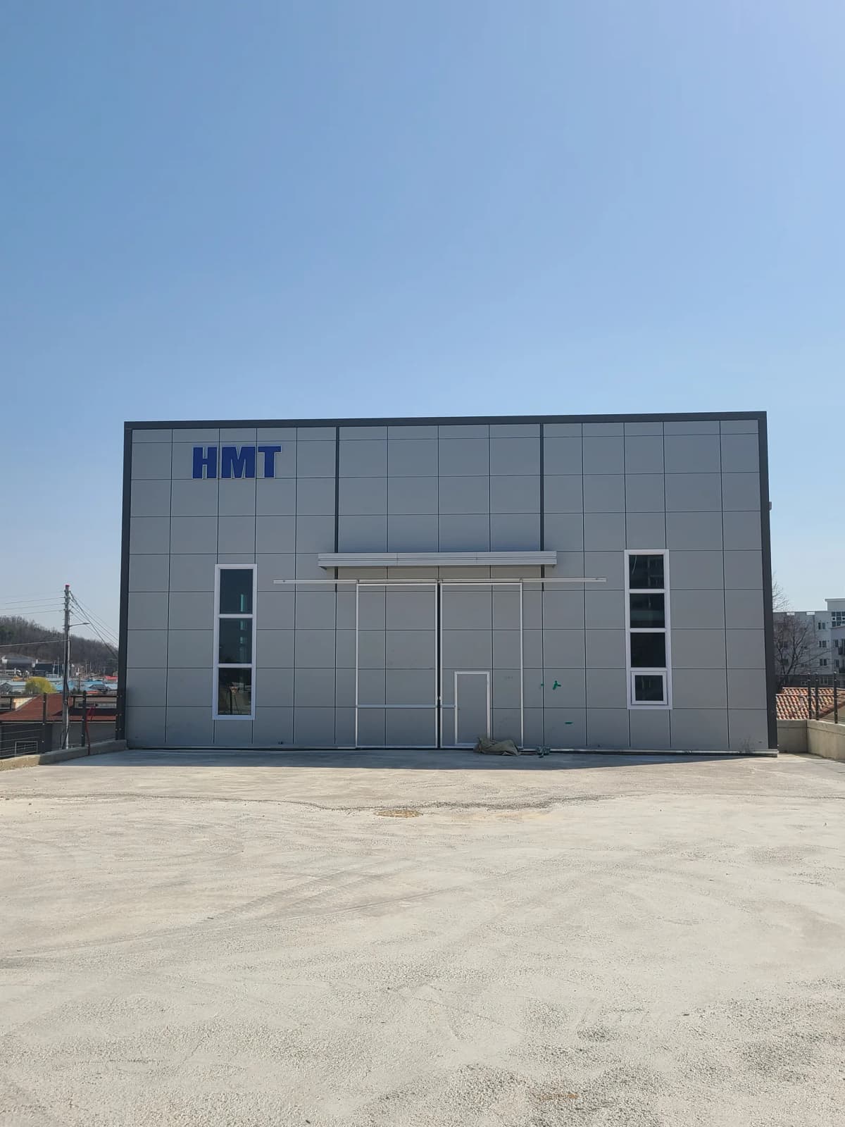 Exterior of the HMT building