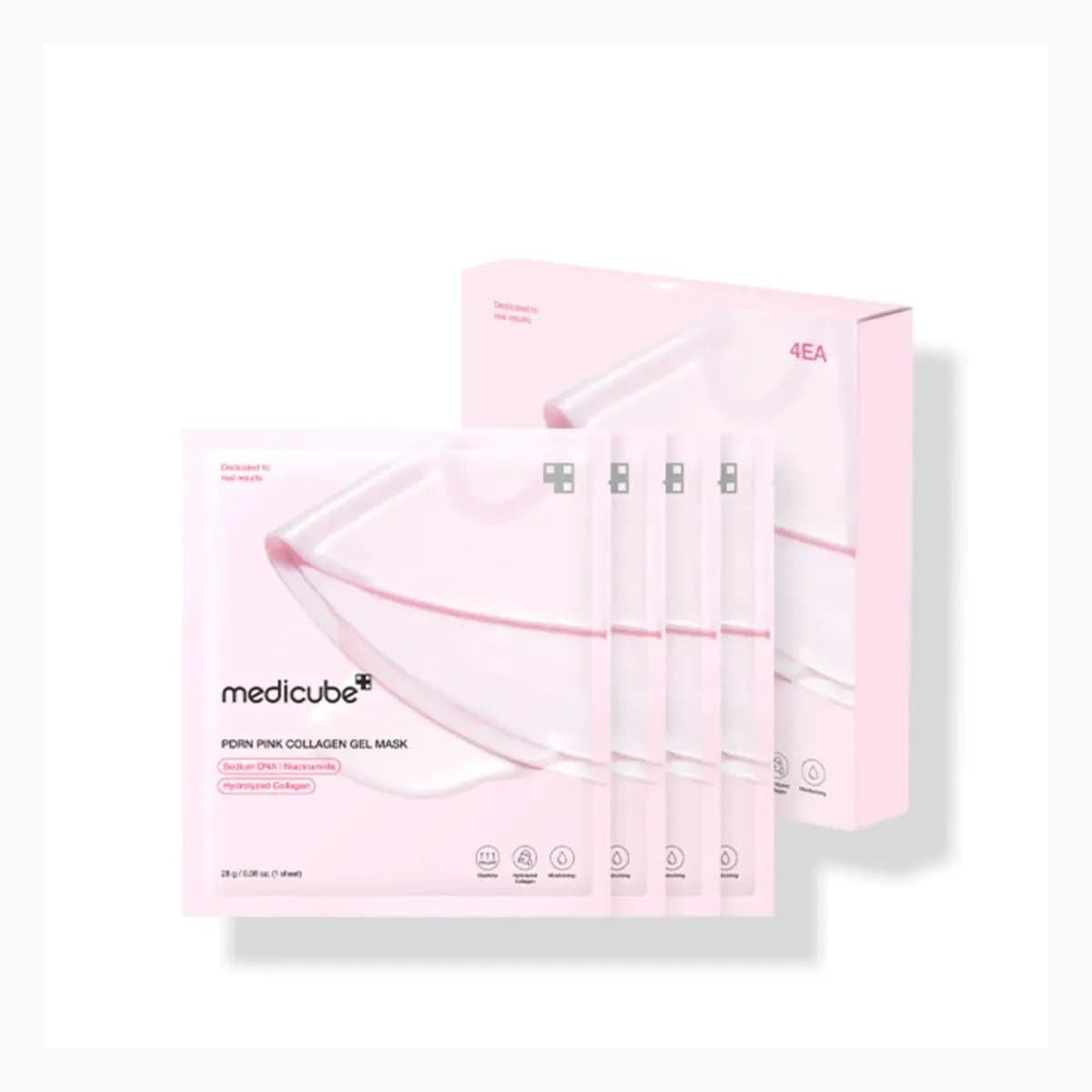 PDRN PINK COLLAGEN GEL MASK (4EA)