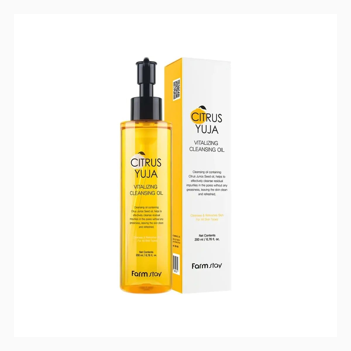 FARMSTAY CITRUS YUJA VITALIZING CLEANSING OIL