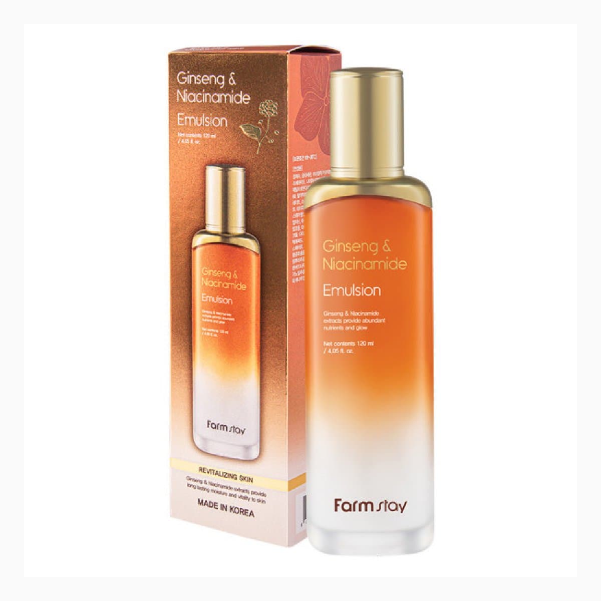 FARMSTAY GINSENG & NIACINAMIDE EMULSION